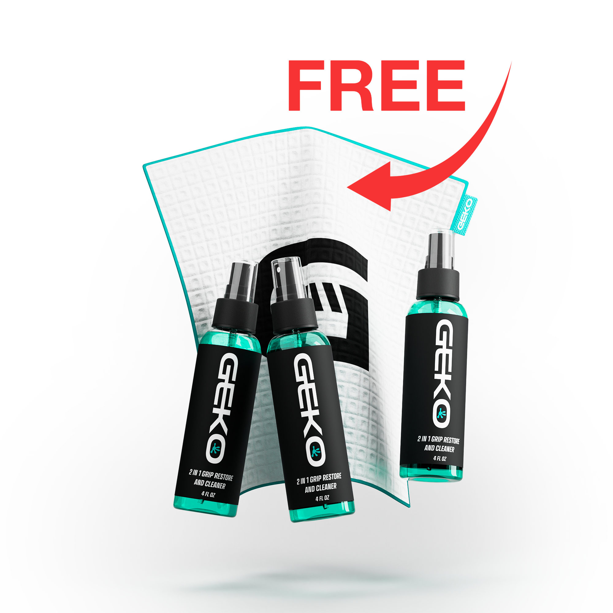 3 PACK SPRAY + FREE SPORT TOWEL BUNDLE
