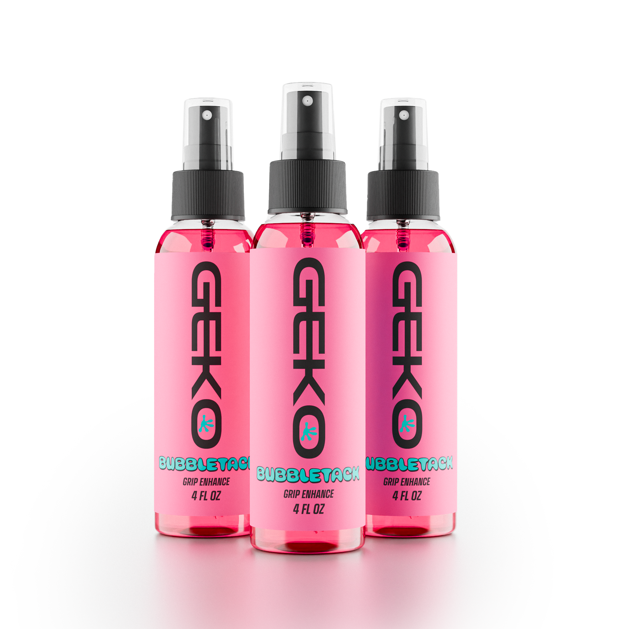 3 bottles of bubbletack grip enhance